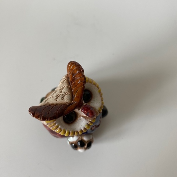 Artesania Rinconada Owl Soccer Player Figurine Collectible 1990s Vintage - Picture 2 of 10